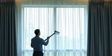 Commercial drapes cleaning service seven-hills hotels offices