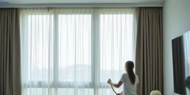 Delicate sheer drape cleaning seven-hills Matty Curtain Cleaning