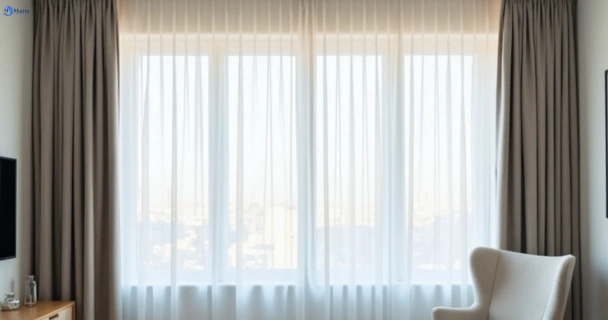 Restored vibrant drapes in seven-hills QLD after Matty Curtain Cleaning